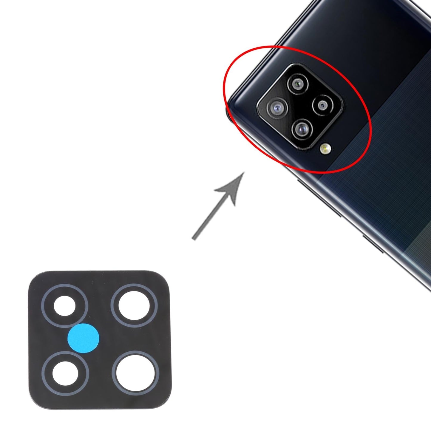 10-Pack Rear Camera Lenses For Samsung A425-1915197550856638467