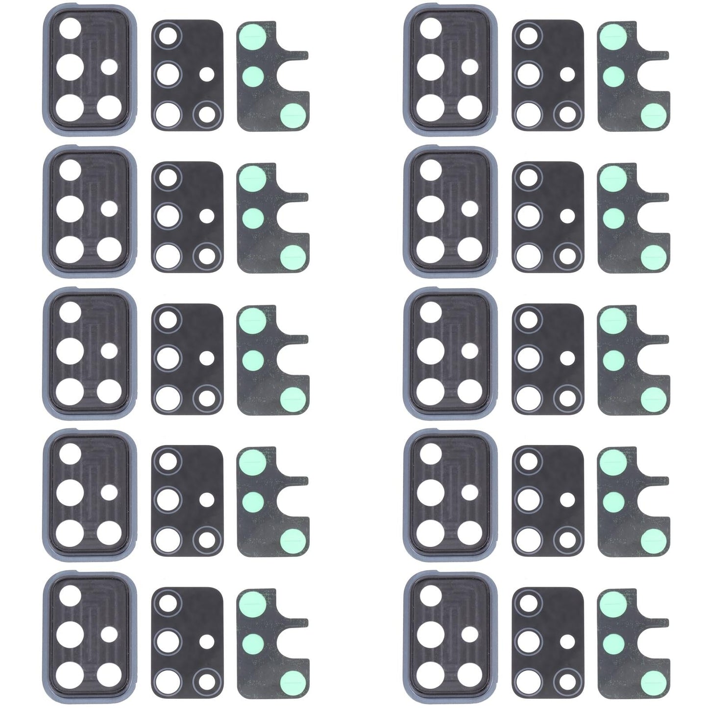 10-Pack Camera Lens Covers For Samsung A716-1915196797421228032