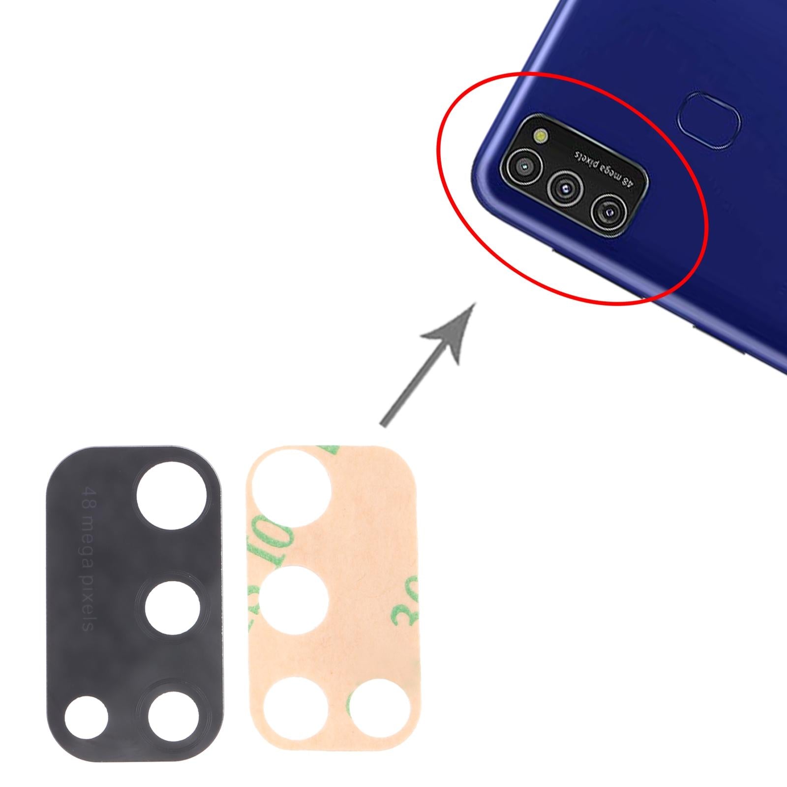 Samsung Galaxy M21 Back Camera Lens - Set Of 10-1915197566497198083