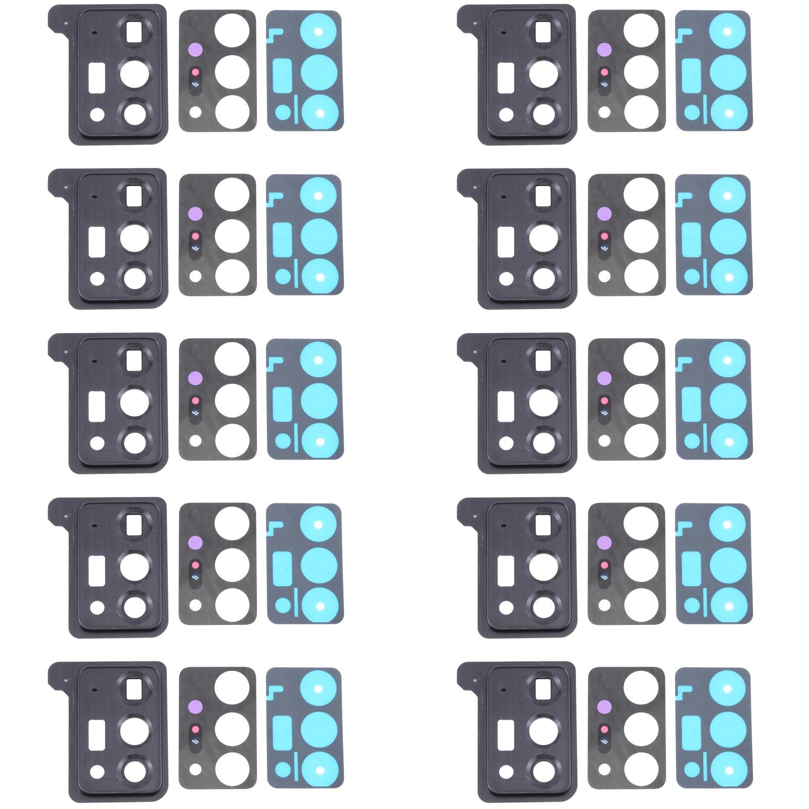 10-Pack Camera Lens Covers For Samsung N986-1915196770053394436