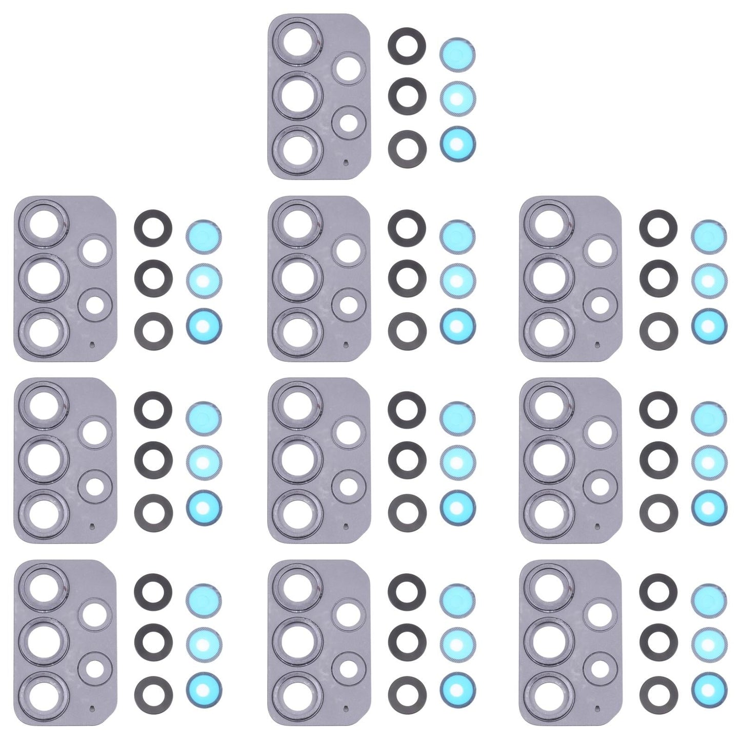 Set Of 10 Camera Lens Covers For Samsung A725-1915196771596898304