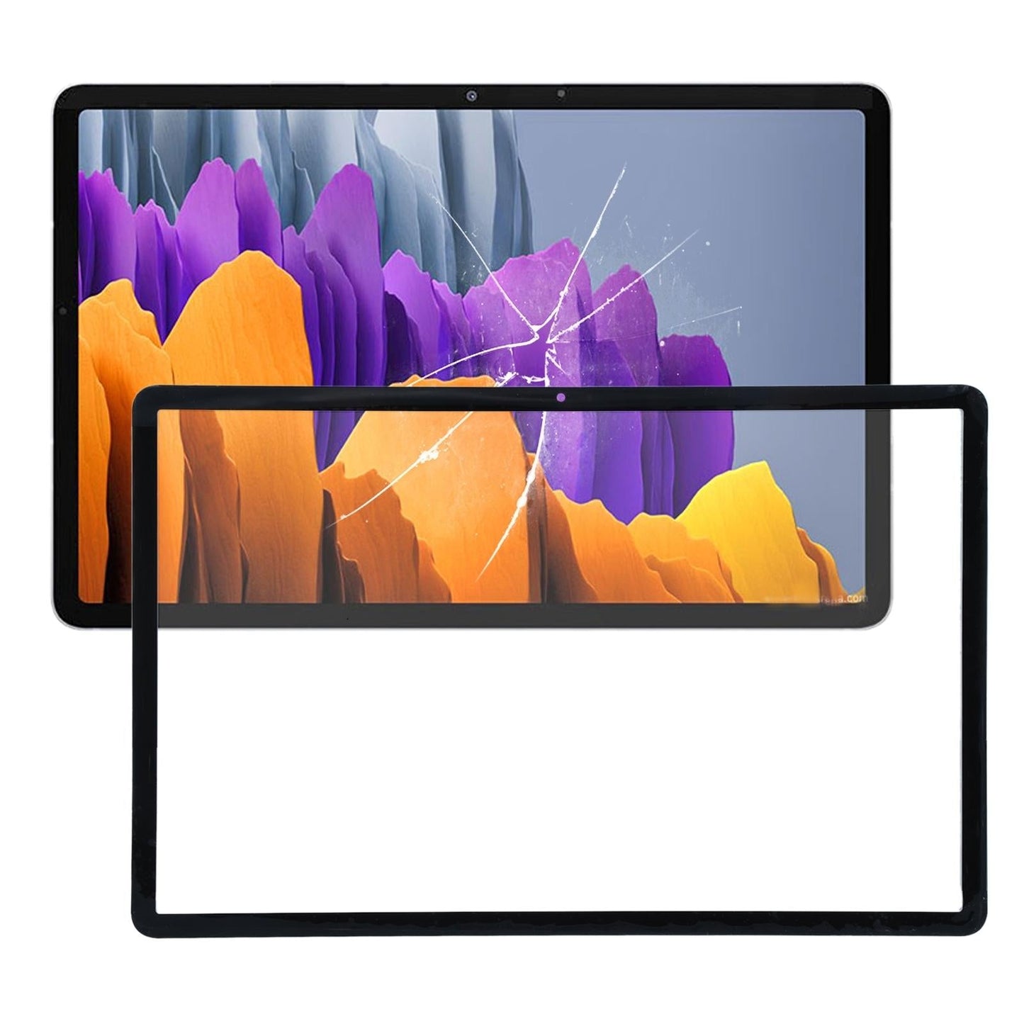 Samsung Galaxy Tab S7 Front Glass Lens With Oca Adhesive-1915196705024905216