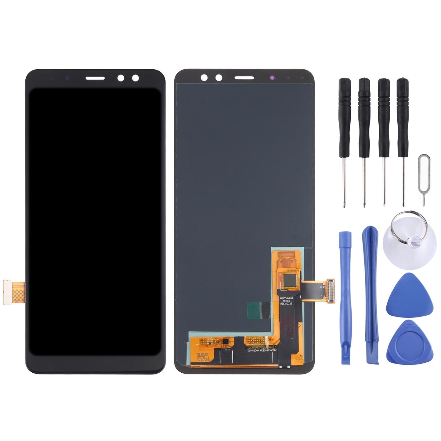 Full Assembly Oled Lcd Screen For Samsung Galaxy A8 / A5 2018 With Digitizer-1915198238479224833