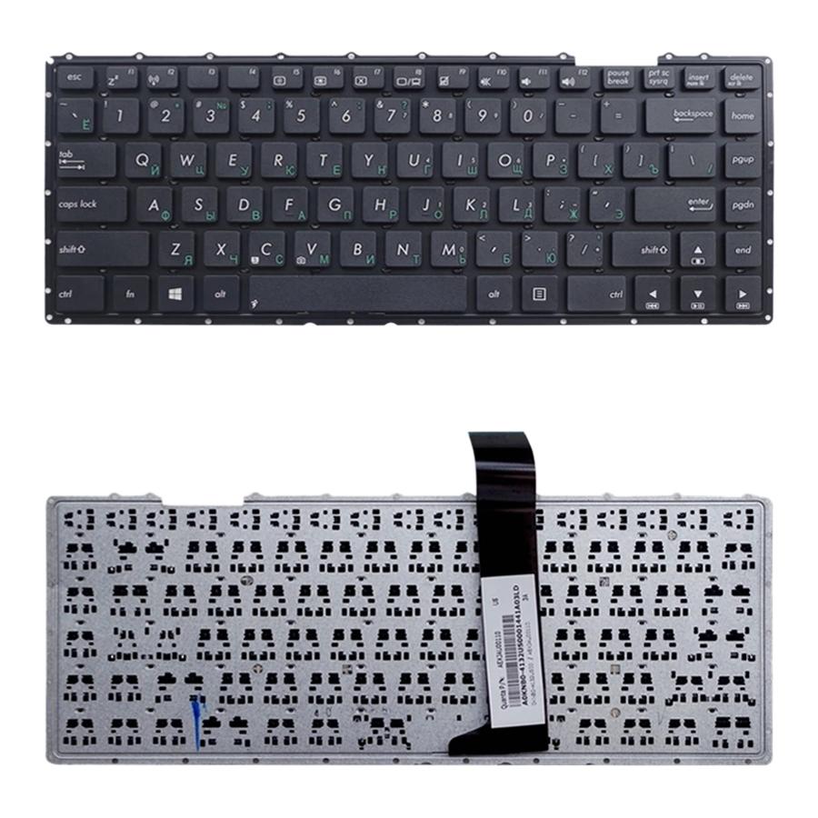 Russian Keyboard For Asus X450 Series - Black-1915197000777863172