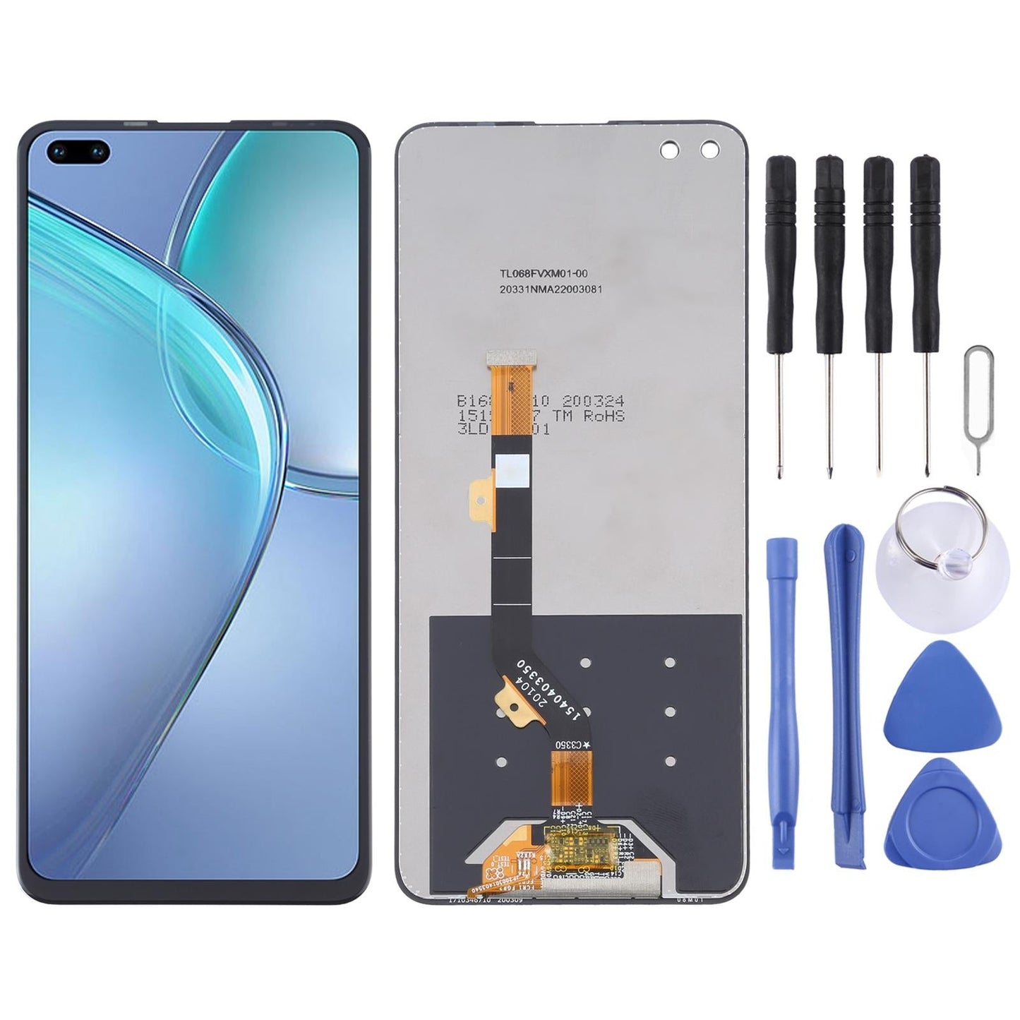 Full Lcd Screen & Digitizer For Infinix Zero 8 / 8I - X687 / X687B-1915197720319102976