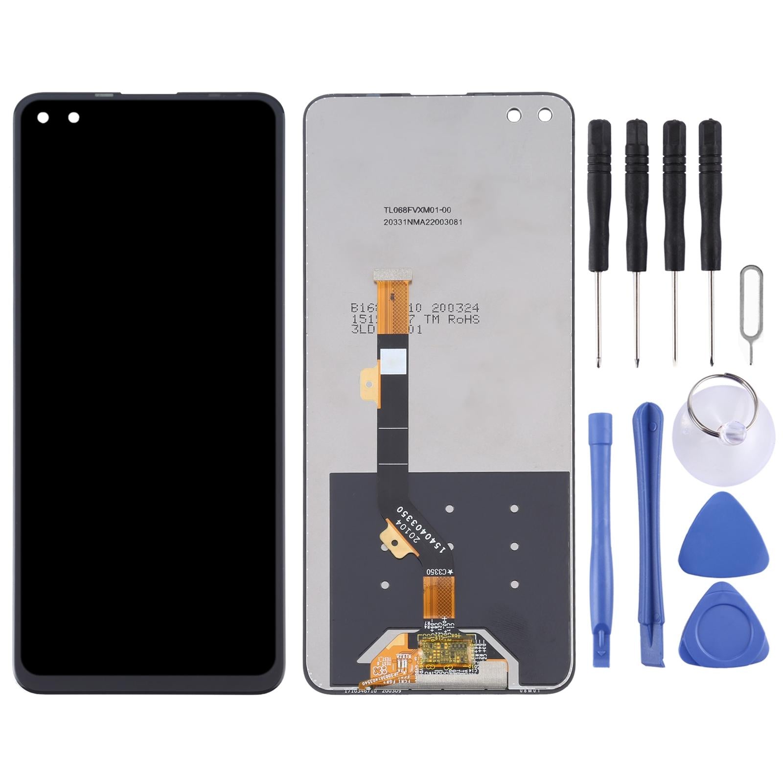 Full Lcd Screen & Digitizer For Infinix Zero 8 / 8I - X687 / X687B-1915197720319102977