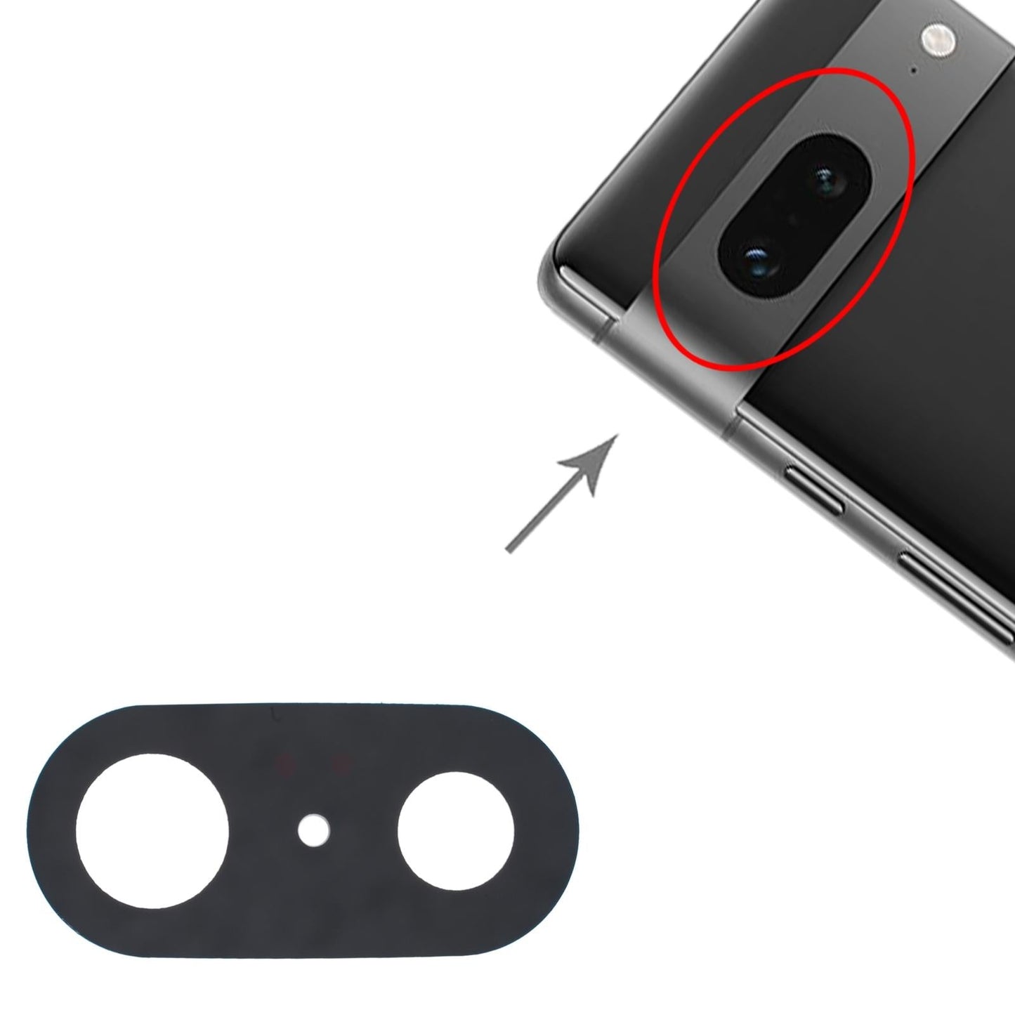Google Pixel 7 Rear Camera Lens-1922443404134977539