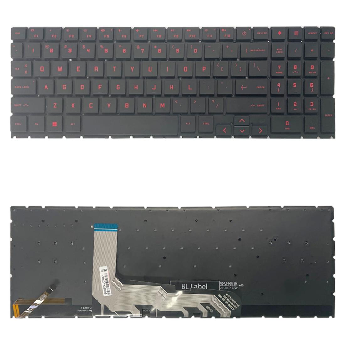 Backlit Keyboard For Hp Omen 15 2020 - Us Version-1915197501598732293