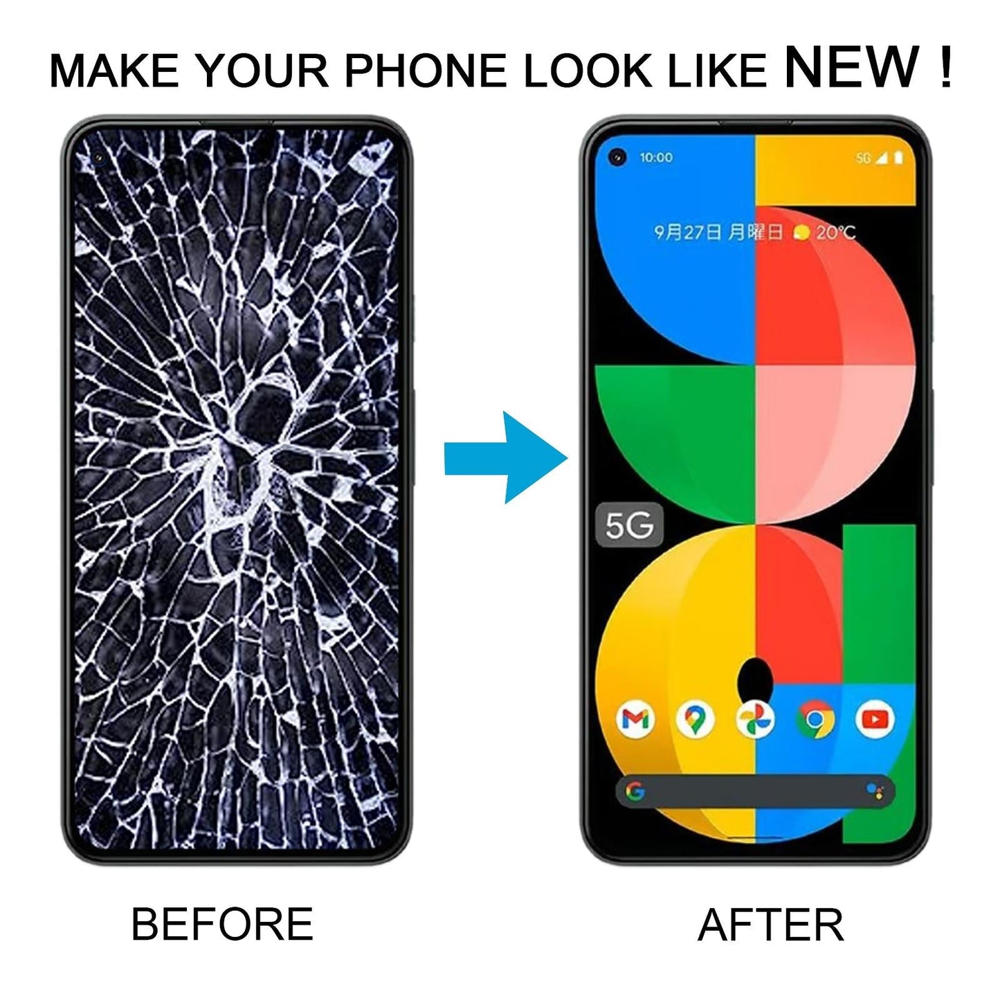 Google Pixel 5A 5G Lcd Screen And Digitizer Assembly-1915196746804367365