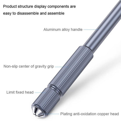 Qianli Aluminum Alloy Non-Slip Knife Hilt - Low Center Of Gravity-1915197220777496580