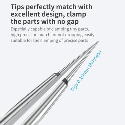Extra Sharp Stainless Steel Pointed Tweezers By Qianli Ineezy Yx-1915197071728709637