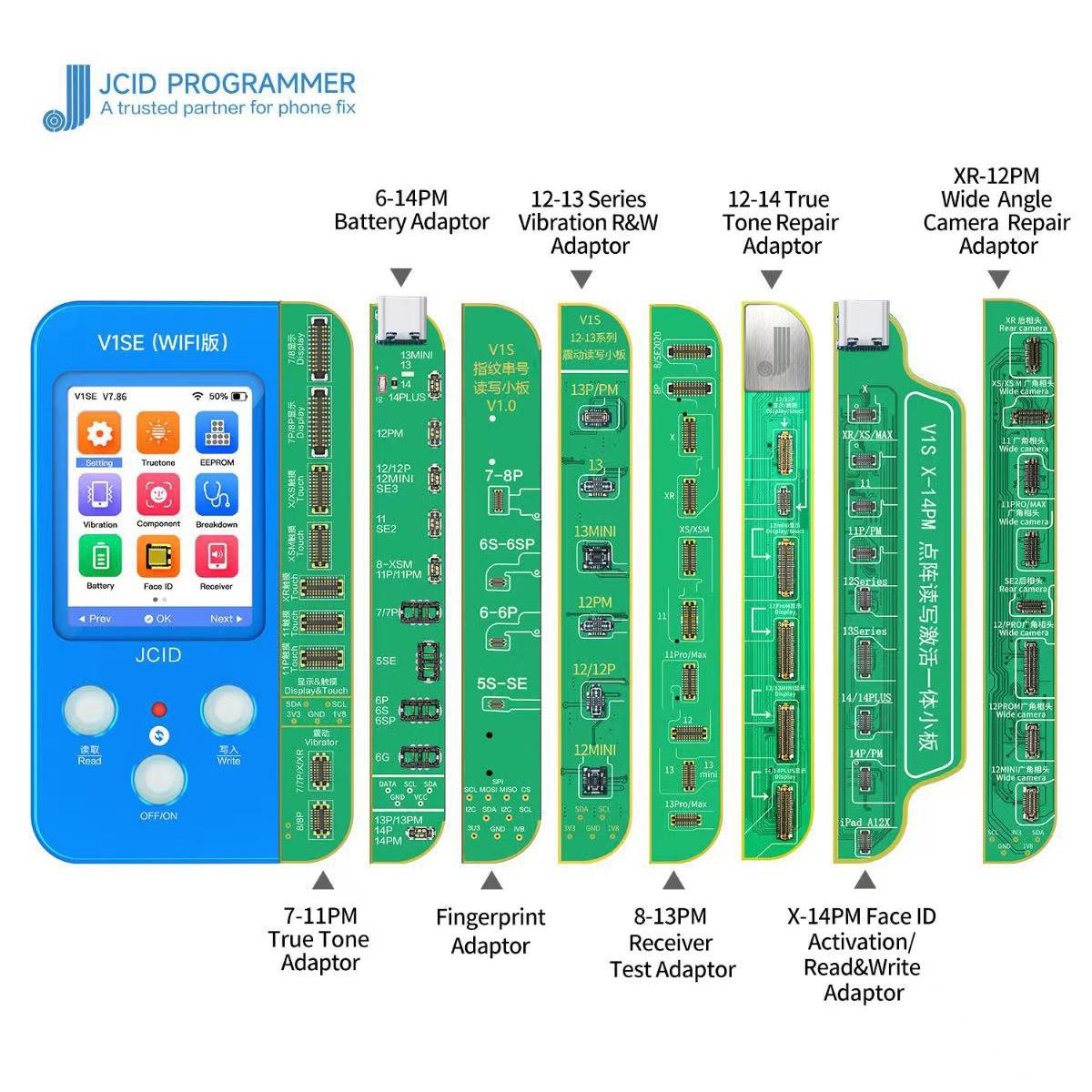 Face Id Dot Board Adaptor For Iphone X / 14 Pro Max - Jc V1Se Testing & Repair-1915197409244352514