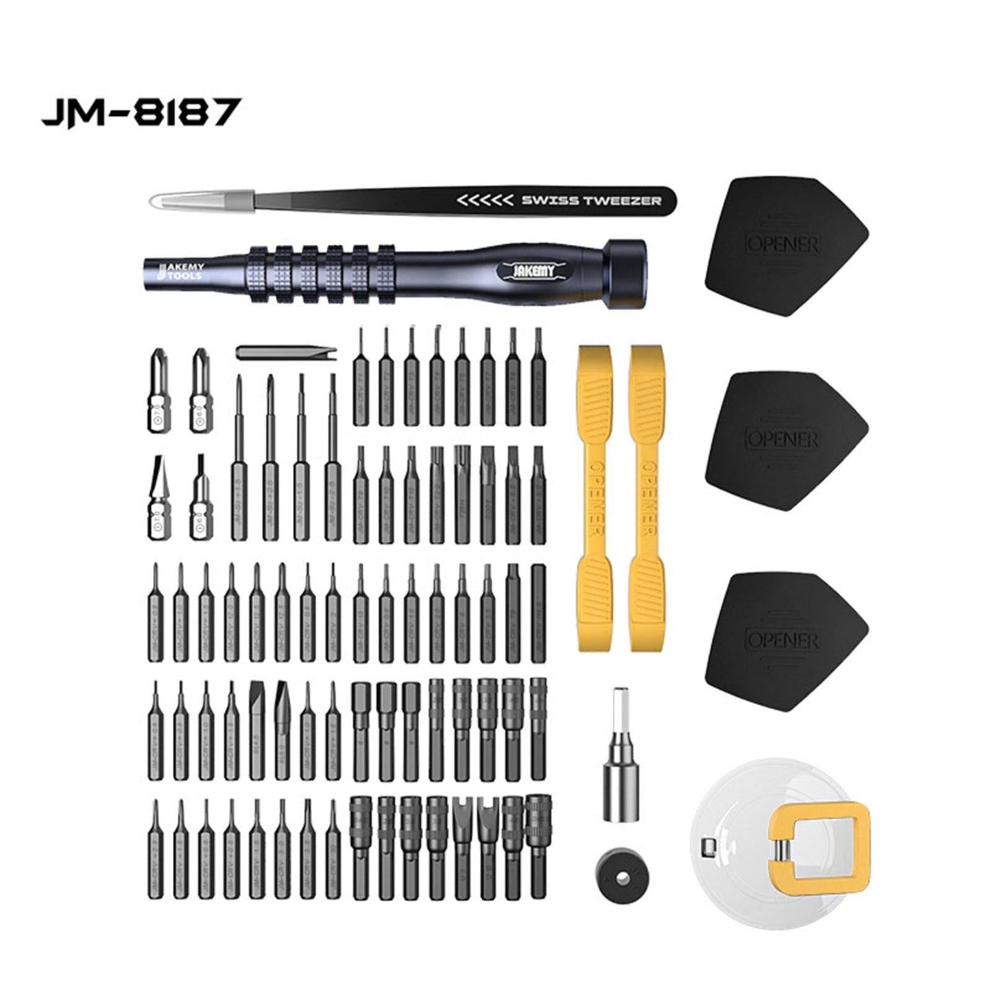 83-Piece Magnetic Screwdriver Set-1915198051937554433
