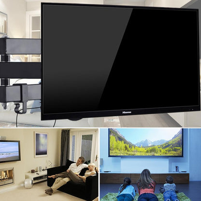 Universal Rotatable Retractable Monitor Wall Mount - 14-27 Inch-1964932257076613127