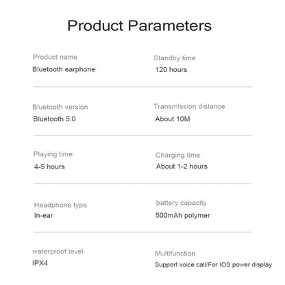 5D Stereo T & G Tg905 Tws Bluetooth Earphones With Led Display & Charging Box-1915198223937572866