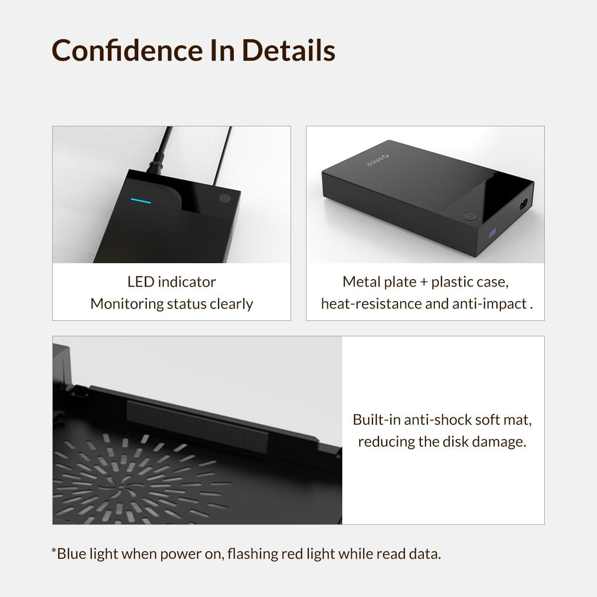 Portable 3.5 Hard Drive Enclosure - Compact & Versatile-1915198070711259140