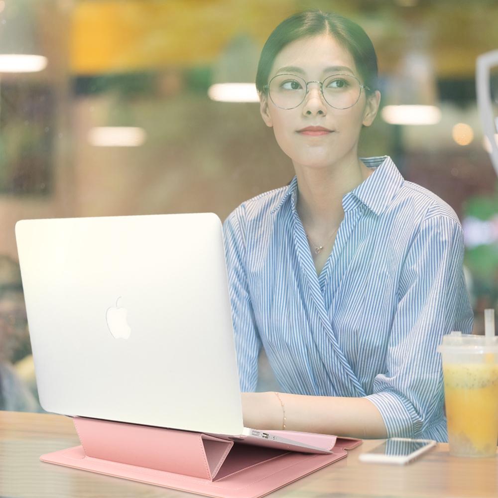 Waterproof 4-In-1 Laptop Holder With Wrist Protection - Black 11 / 12 Inch-1915196689560506377