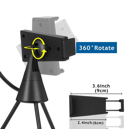 Dimmable Led Ring Light With Phone Tripod Stand-1915198320675000323