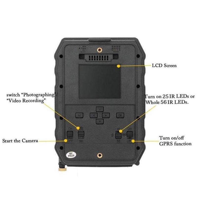 Night Vision Hunting Camera With Wide Angle And Low Battery Alert-1915197578337718276