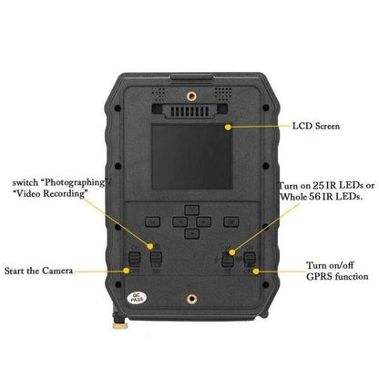 Night Vision Hunting Camera With Wide Angle And Low Battery Alert-1915197578337718276