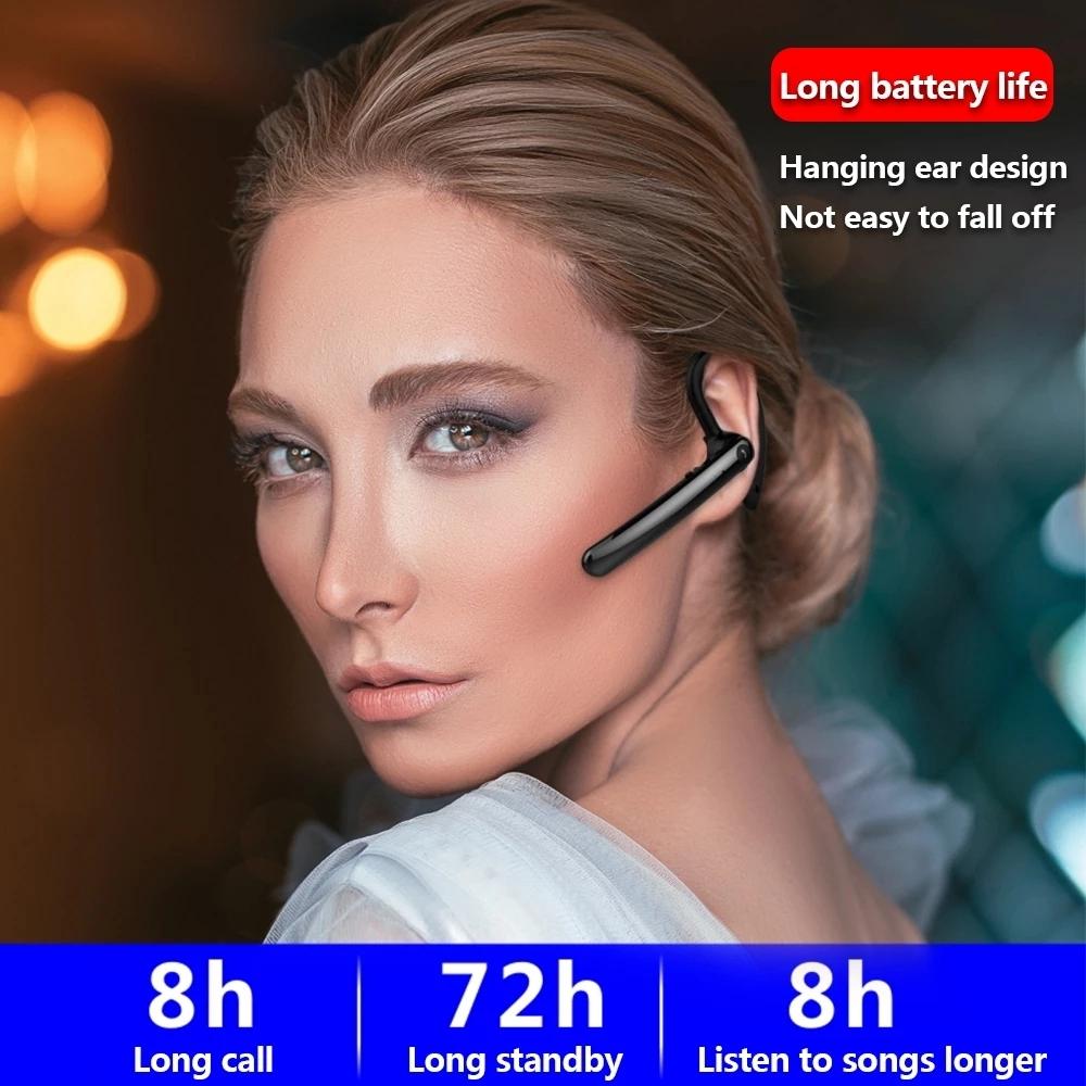 180 Degree Rotating Bluetooth 5.0 Wireless Earphones With Noise Cancellation And Mic-1915196819340660742