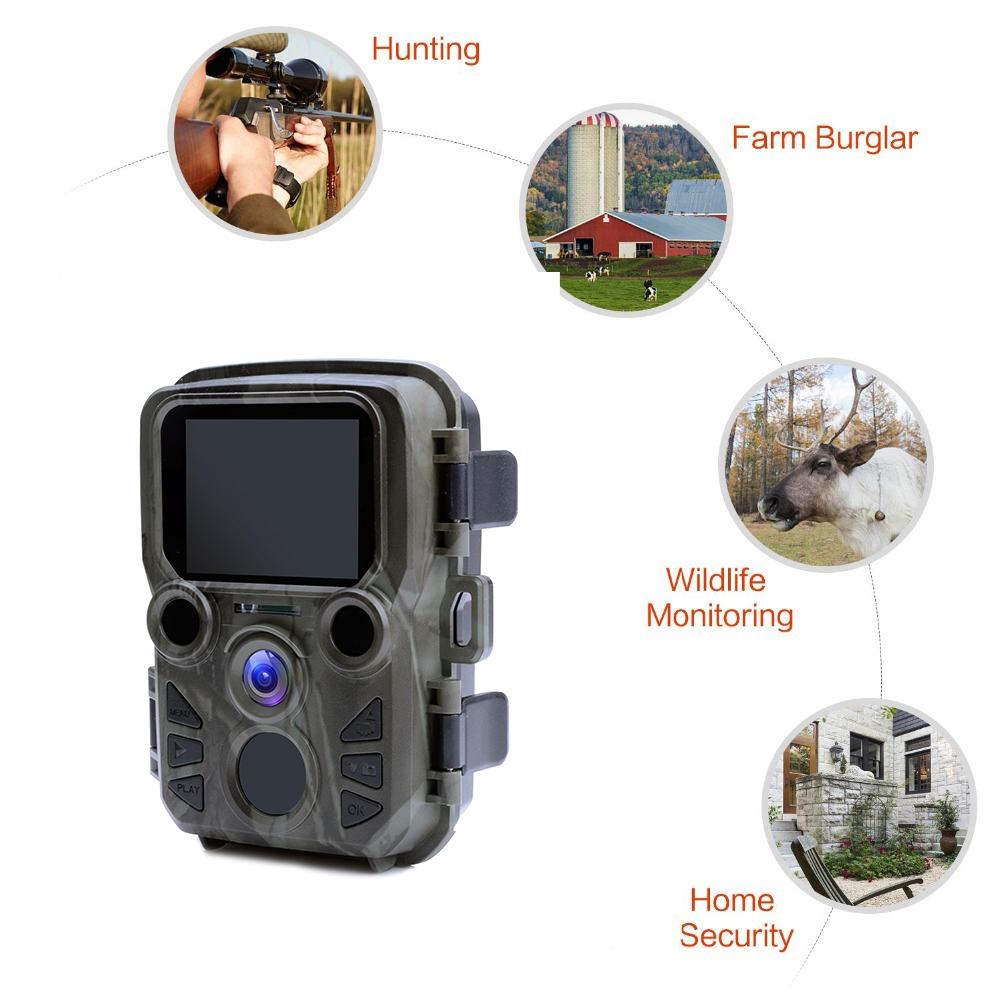 12Mp Hd 1080P Mini Hunting Camera For Tracking-1915197219032666117