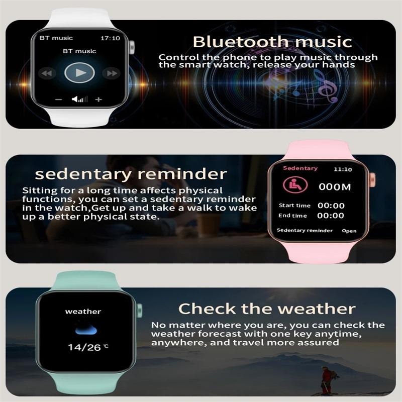 Waterproof Smart Watch With Colour Screen - Ip67-1969996402343940102