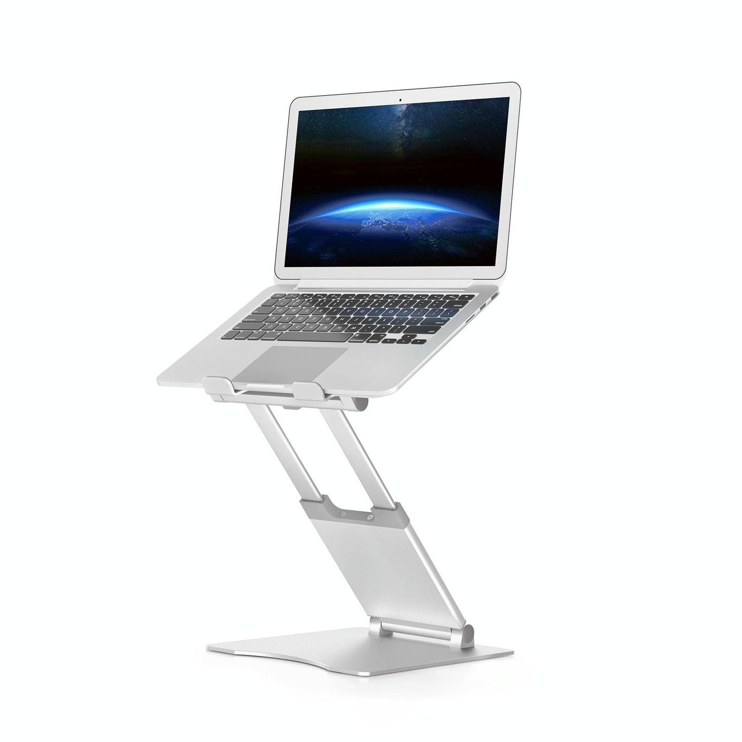 Foldable Aluminum Laptop Stand - Adjustable Height-1964932260847292416