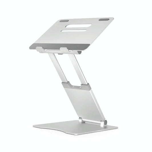 Foldable Aluminum Laptop Stand - Adjustable Height-1964932260847292417