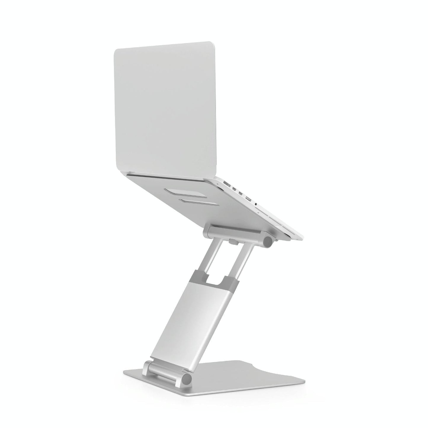 Foldable Aluminum Laptop Stand - Adjustable Height-1964932260847292418
