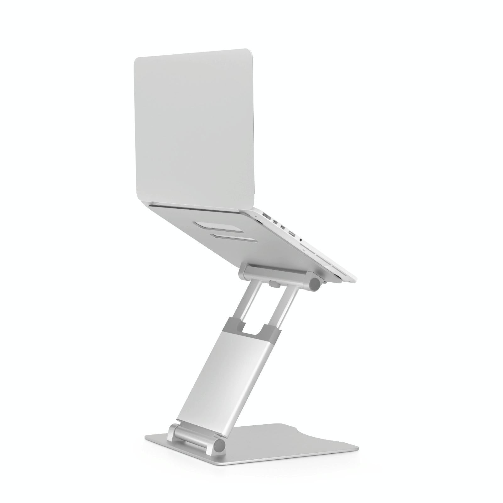 Foldable Aluminum Laptop Stand - Adjustable Height-1964932260847292418