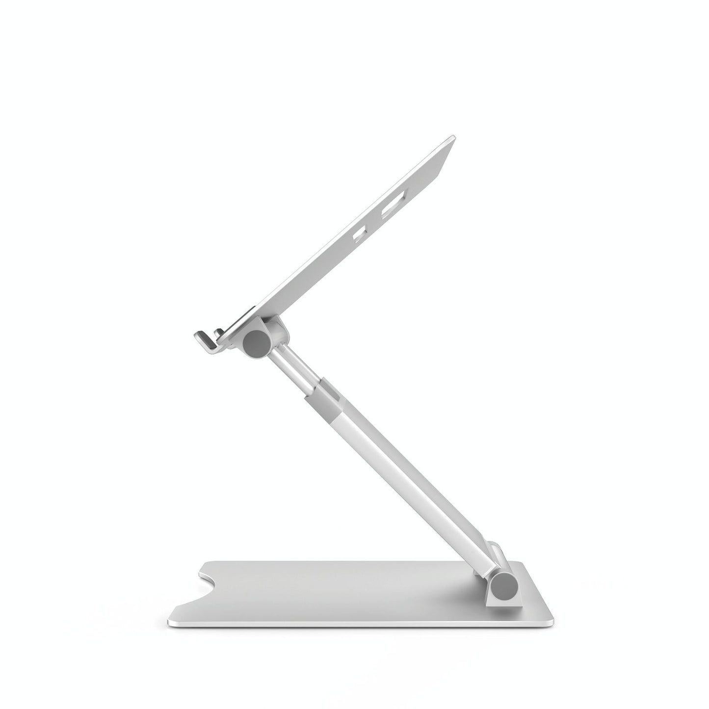 Foldable Aluminum Laptop Stand - Adjustable Height-1964932260847292419