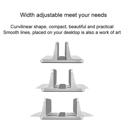 Portable Laptop Stand With Cooling Storage Base - Aluminum Alloy-1964932307655725059
