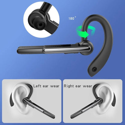 Wireless Bluetooth Earphone With Noise Cancelling And Mic - Black-1969996403375738885