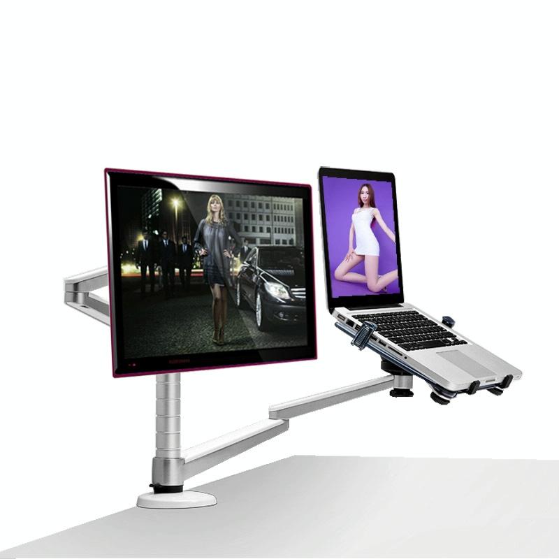 Versatile Desktop Monitor Stand - Space-Saving Design-1964932265037402113