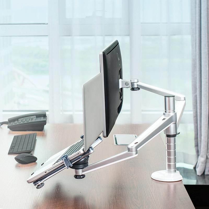 Versatile Desktop Monitor Stand - Space-Saving Design-1964932265037402114
