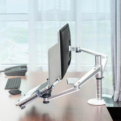 Versatile Desktop Monitor Stand - Space-Saving Design-1964932265037402114