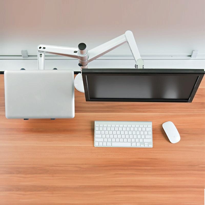 Versatile Desktop Monitor Stand - Space-Saving Design-1964932265037402116