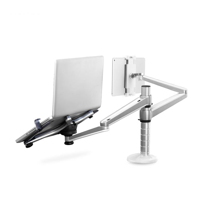 Versatile Rotating Stand For 10-16 Laptops And 4.7-12.9 Tablets - Adjustable Height-1964932279193178114