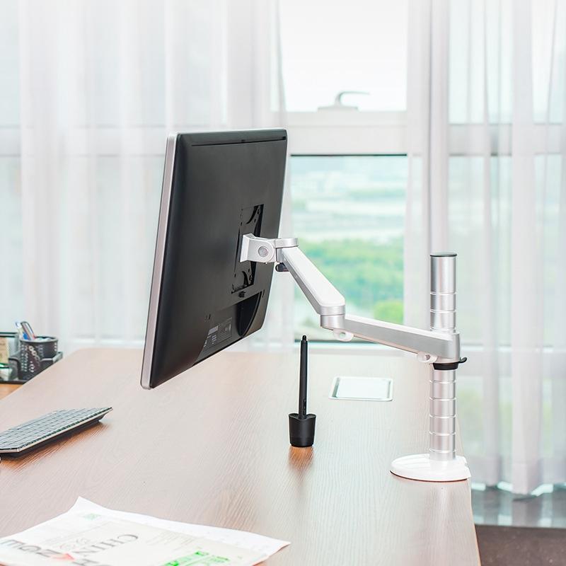 Adjustable Aluminum Lcd Monitor Stand - Height-1964932267444932611