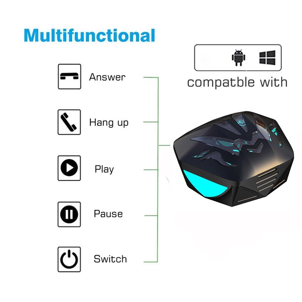 Waterproof T & G Wireless 9D Stereo Headphones With Led Charging Box-1915197883292979206