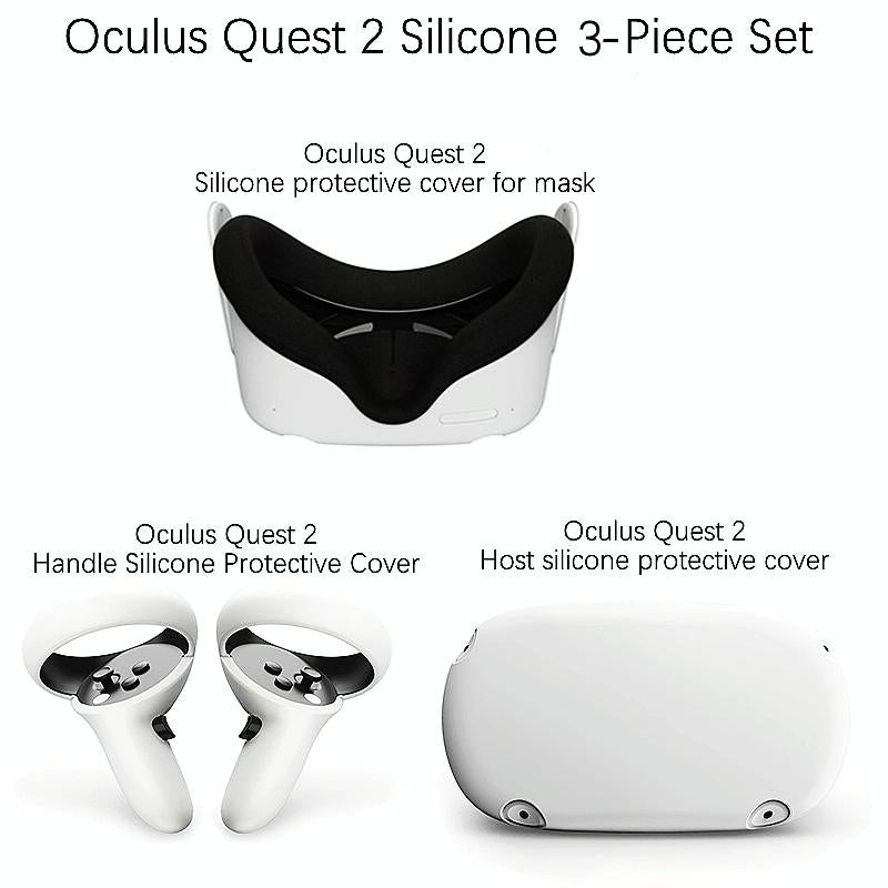 Silicone Cover For Oculus Quest 2 - Non-Slip-1915197752338419713