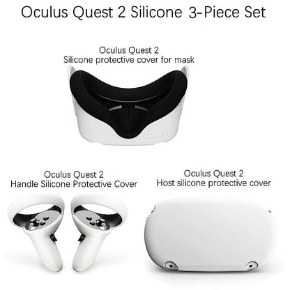 Silicone Cover For Oculus Quest 2 - Non-Slip-1915197752338419713