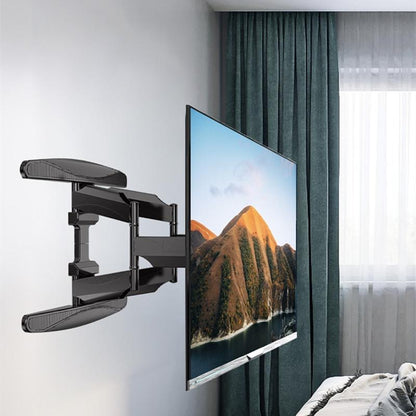 Swivel Tv Wall Mount For 55-85 Led / Lcd - All-Moving Cantilever Design-1964932258087440388