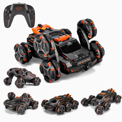 360-Degree Swing Arm Stunt Car With 2.4G Six-Wheel Drift Spray-1915198341919150082