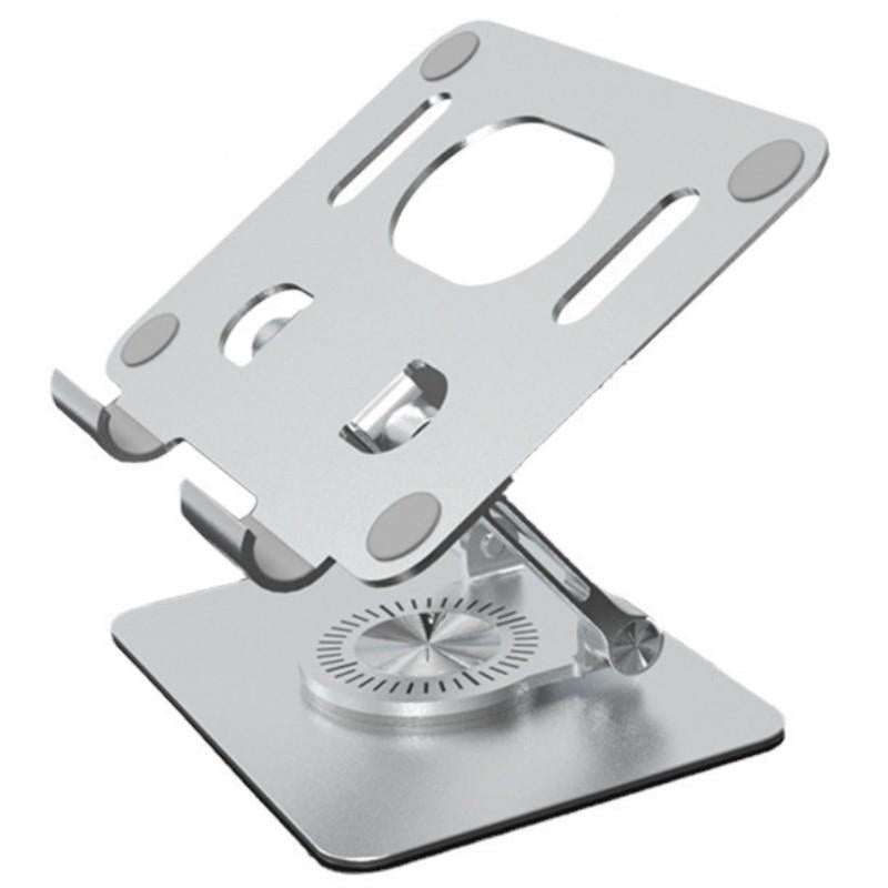 360 Rotation Ergonomic Laptop Stand - Adjustable Height Aluminum-1964932275296669696
