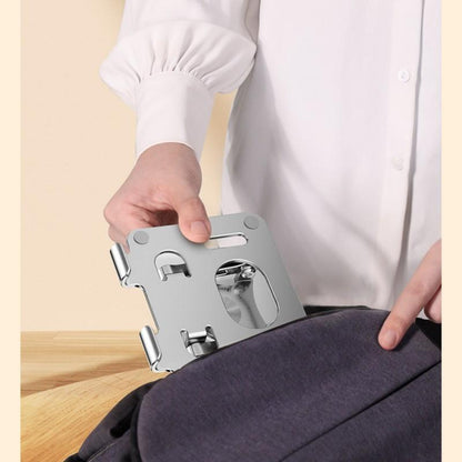360 Rotation Ergonomic Laptop Stand - Adjustable Height Aluminum-1964932275296669699