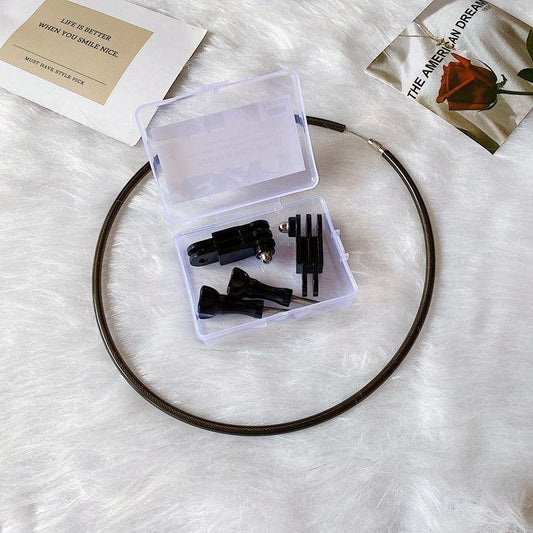 Flexible Neck Mount For Gopro And Smartphones Compatible With Action Cameras-1915198349041078273