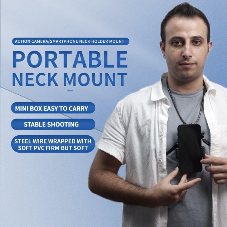Flexible Neck Mount For Gopro And Smartphones Compatible With Action Cameras-1915198349041078274