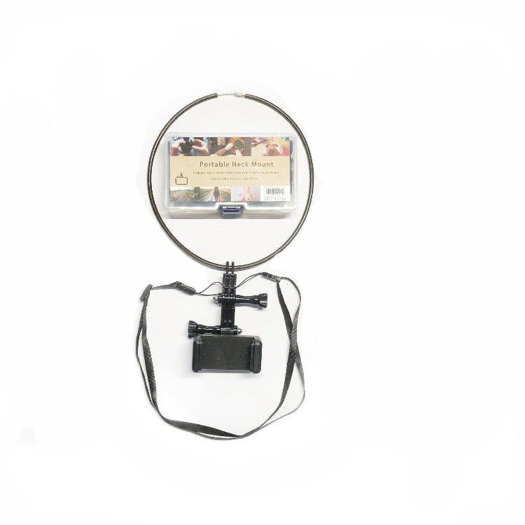 Flexible Neck Mount For Gopro And Smartphones - Compatible With Action Cameras-1915198154517647363